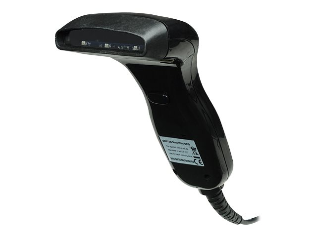 IC Intracom Manhattan Contact CCD Handheld Barcode Scanner, USB, 80mm Scan Width, Cable 152cm, Max Ambient Light: 3,000 lux (sunlight)
