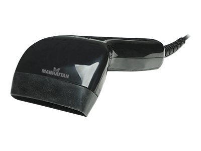 IC Intracom Manhattan Contact CCD Handheld Barcode Scanner, USB, 80mm Scan Width, Cable 152cm, Max Ambient Light: 3,000 lux (sunlight)