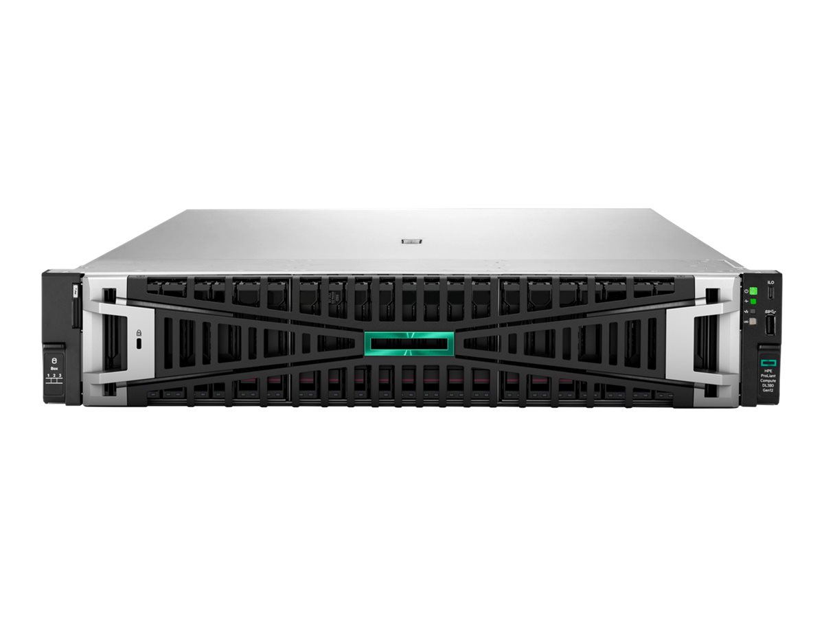 HPE ProLiant Compute DL380 Gen12 - Server - Rack-Montage - 2U - 1-Weg - 1 x Xeon 6505P / 2.2 GHz - RAM 64 GB - Hot-Swap 6.4 cm (2.5)