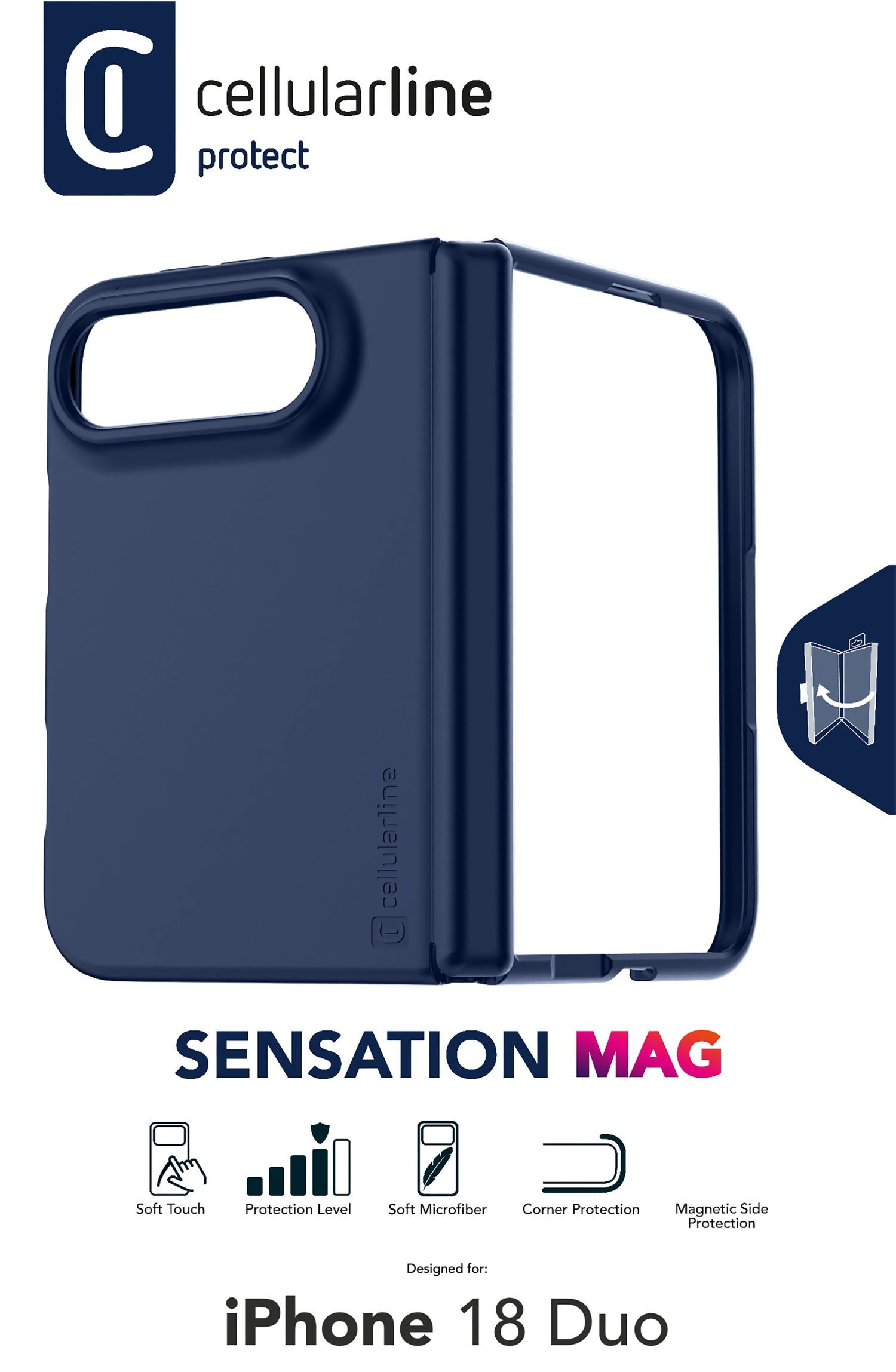 Cellularline SENSATION MAG - IPHONE 18 DUO