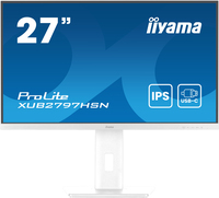 iiyama ProLite XUB2797HSN-W2 computer monitor 68.6 cm (27) 1920 x 1080 pixels Full HD LED White