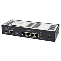 ALLNET ALL048605PD Netzwerk-Switch Unmanaged L2 Gigabit Ethernet (10/100/1000) Schwarz - Silber Power over Ethernet (PoE)