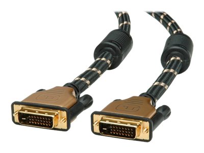 ROLINE GOLD - DVI-Kabel - Dual Link - DVI-D (M)