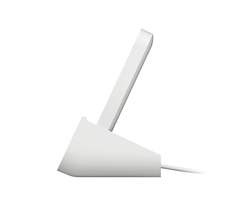 Logitech POWERED Wireless Charging Stand Blanc Intérieure