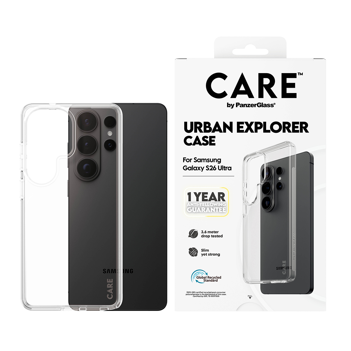 PanzerGlass PG CARE Samsung S26 Ultra Urban?iry