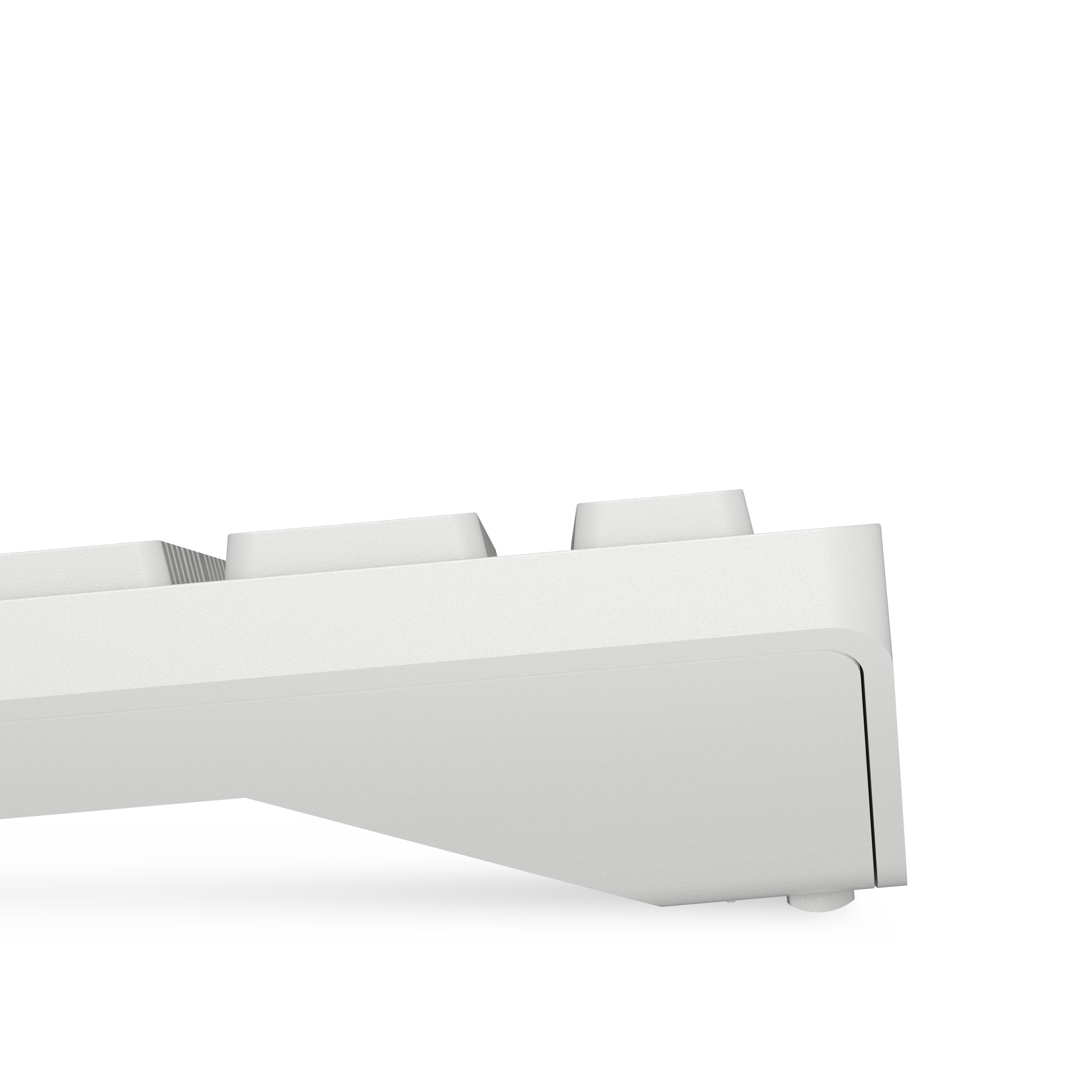 Dell KM5221W-WH - Volle Gr��e (100%) - RF Wireless - QZERTY - Wei� - Maus enthalten