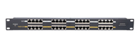 Extralink PoE-Injektor 16 Port 16x 100Mb/s RJ45 - Rackmontage - Schnelles Ethernet - 10,100 Mbit/s - 10/100 - IEEE 802.3 - IEEE 802.3af - IEEE 802.3u - Schwarz - 1U