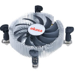 Akasa AK CC7122BP01 - Prozessor-Luftk�hler - (f�r: LGA775, LGA1156, LGA1155)