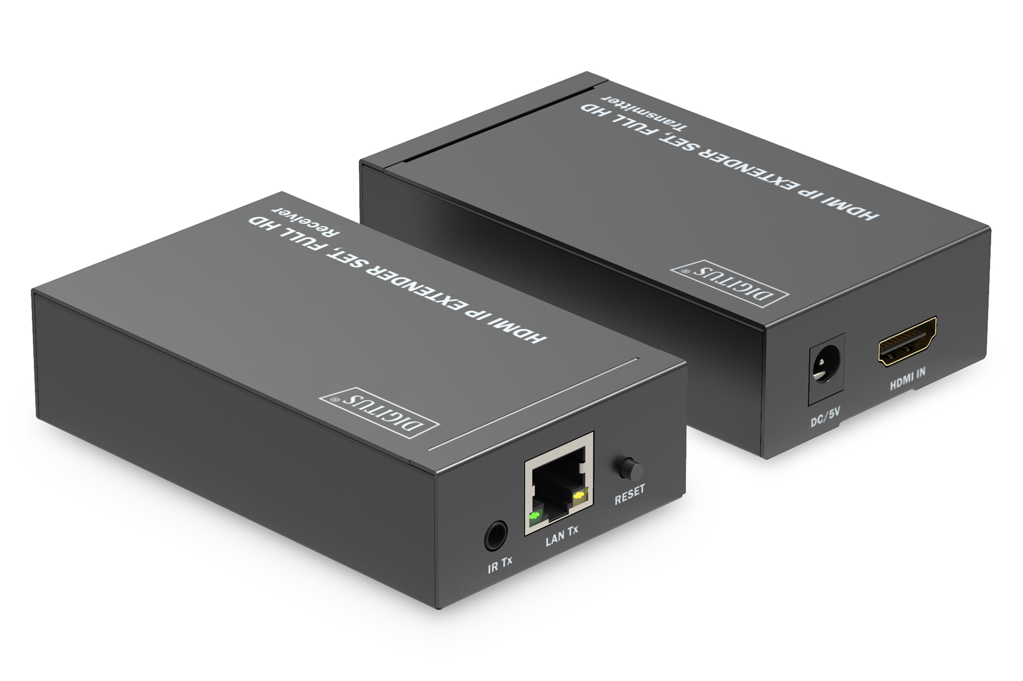 DIGITUS HDMI IP Extender Set, Full HD