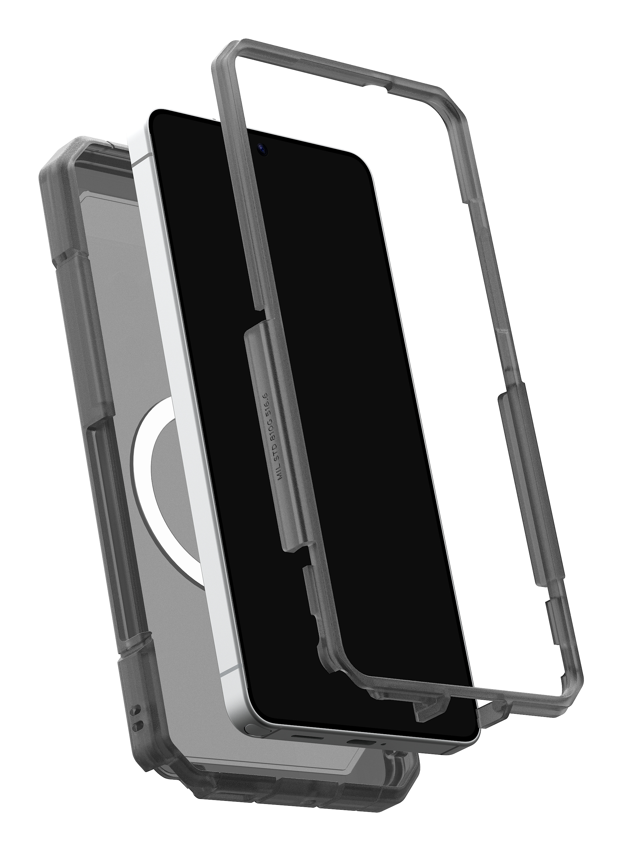 Urban Armor Gear UAG Trooper Case mit Magnet-Modul - Samsung Galaxy S26 Ultra - ash