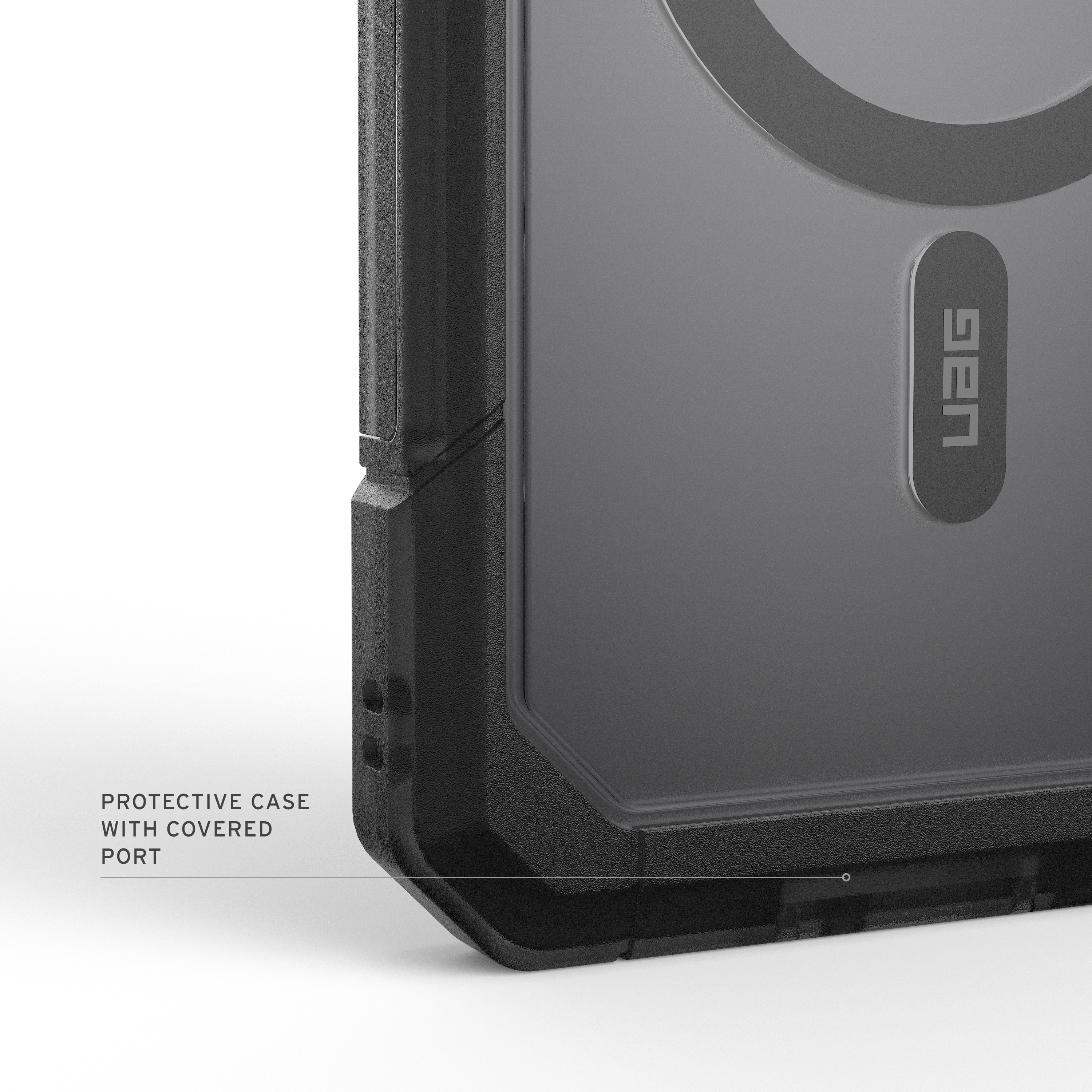Urban Armor Gear UAG Trooper Case mit Magnet-Modul - Samsung Galaxy S26 Ultra - ash