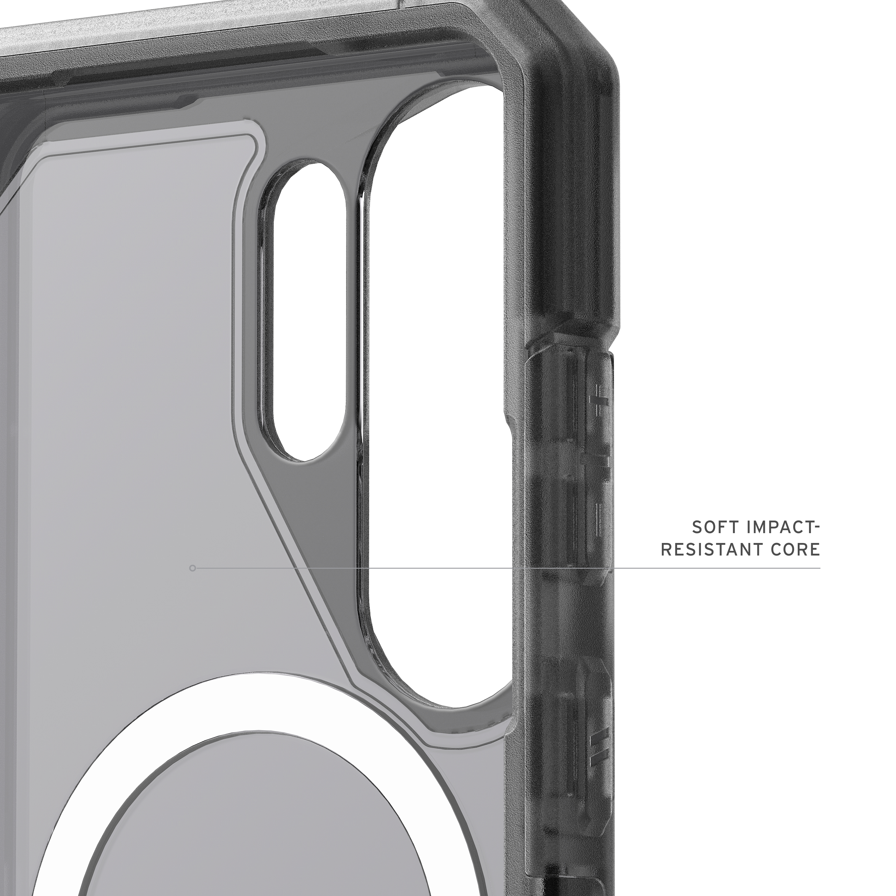 Urban Armor Gear UAG Trooper Case mit Magnet-Modul - Samsung Galaxy S26 Ultra - ash