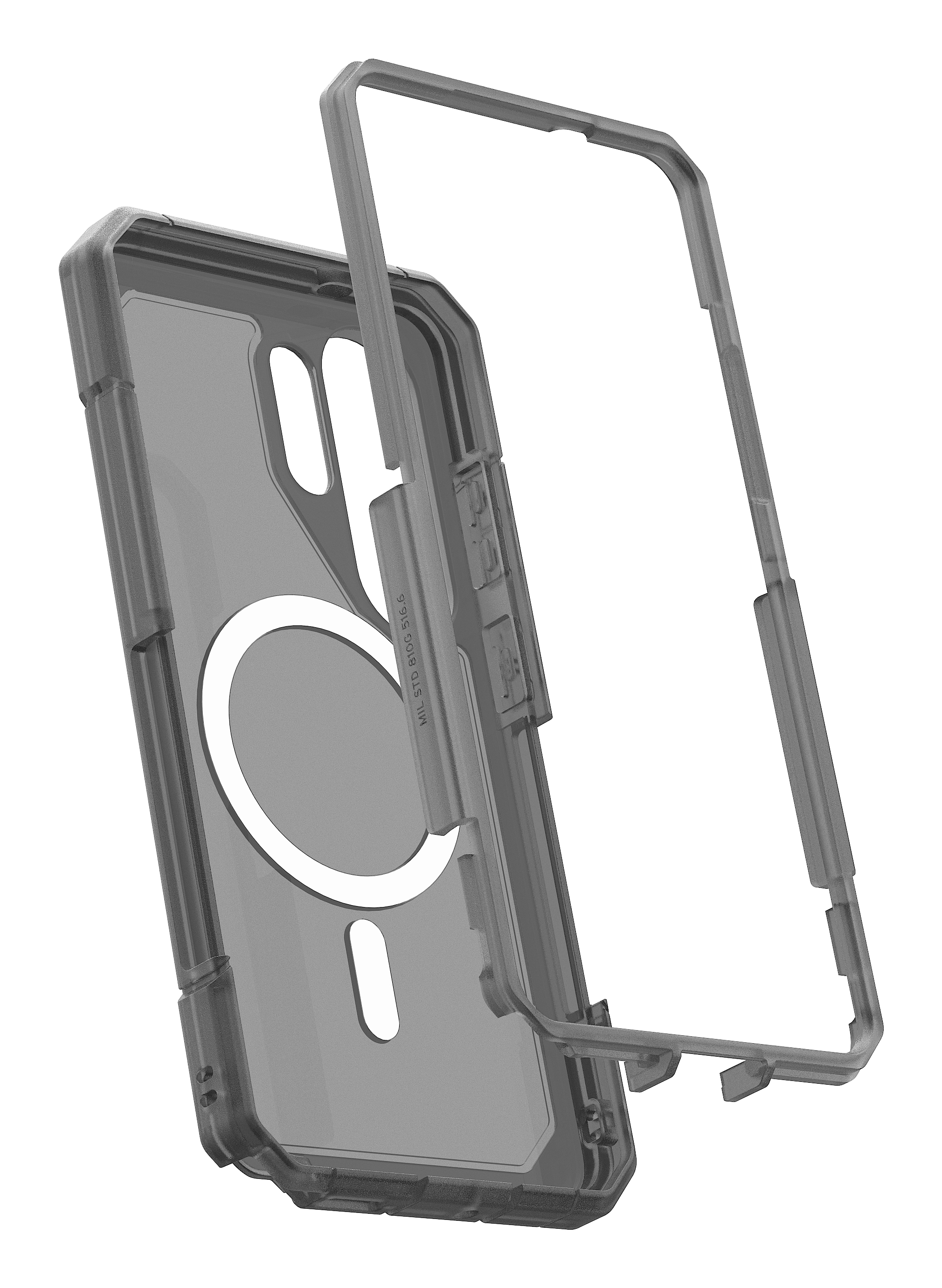 Urban Armor Gear UAG Trooper Case mit Magnet-Modul - Samsung Galaxy S26 Ultra - ash