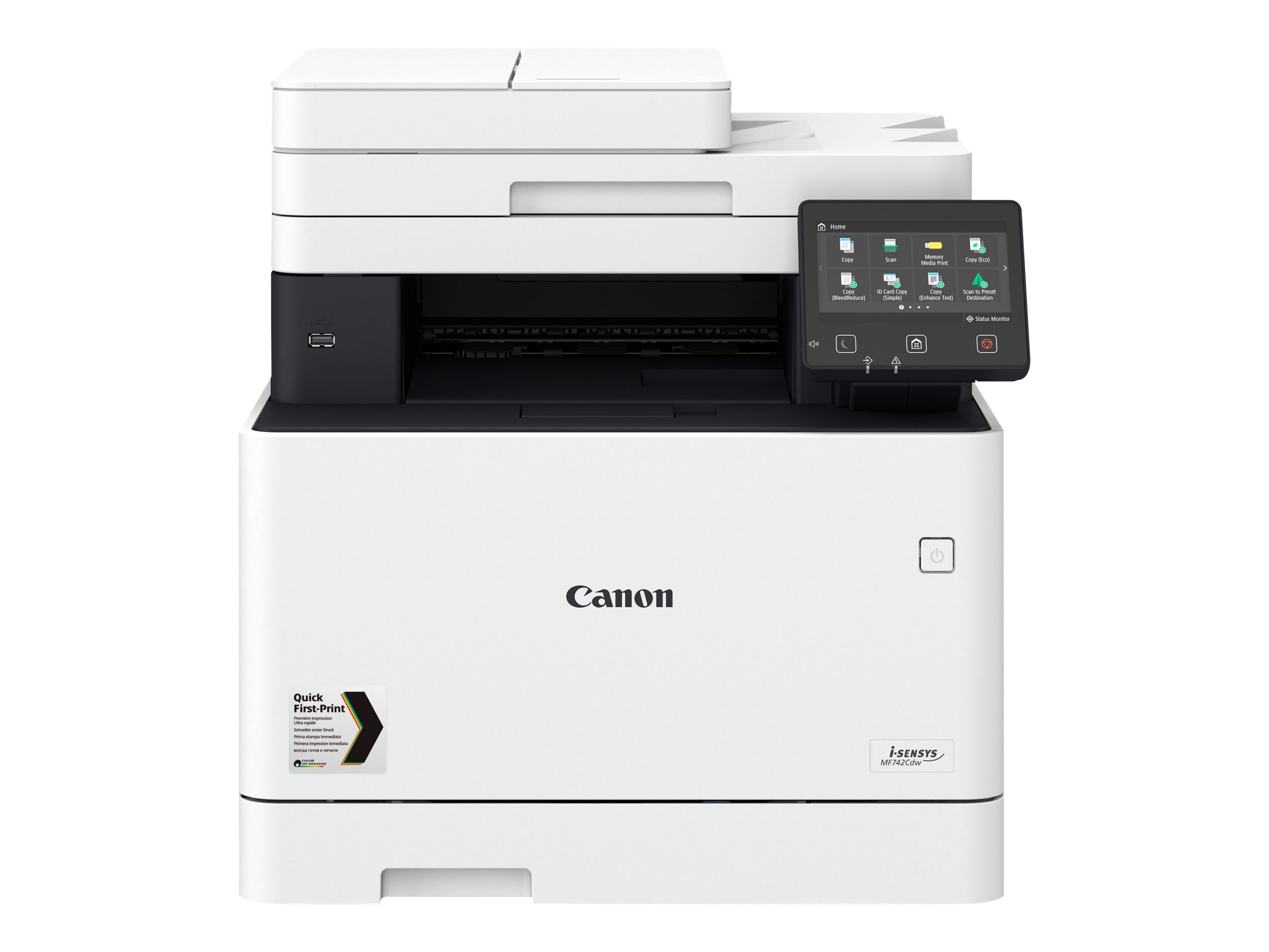 Canon i-SENSYS MF742Cdw - Multifunktionsdrucker - Farbe - Laser - A4 (210 x 297 mm)