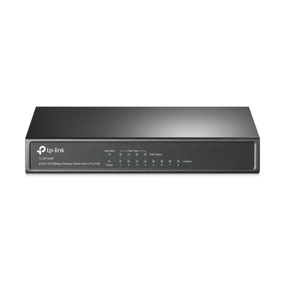 TP-Link TL-SF1008P switch No administrado Fast Ethernet (10/100) Energ�a sobre Ethernet (PoE) Oliva