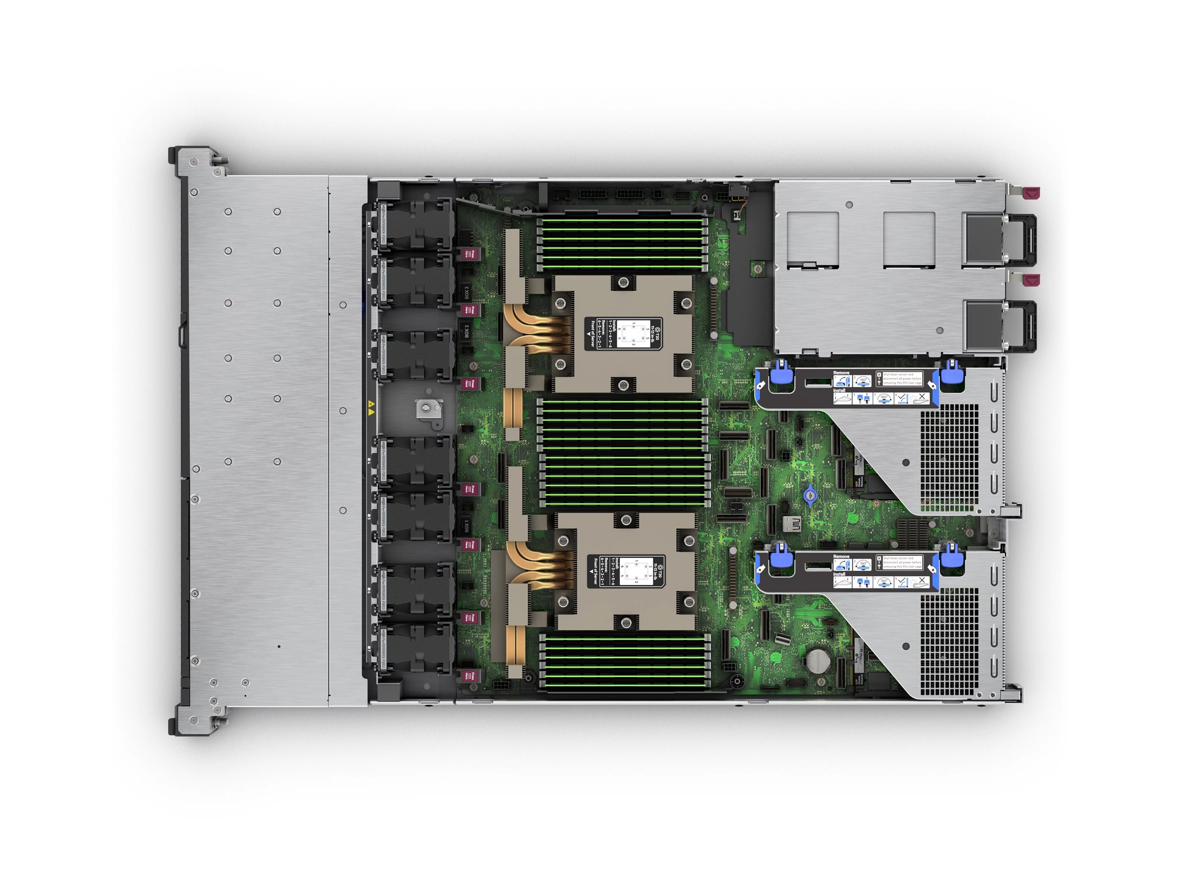 HPE ProLiant DL365 Gen11 - Server - Rack-Montage - 1U - zweiweg - 1 x EPYC 9115 / 2.6 GHz - RAM 64 GB - SATA/SAS/NVMe - Hot-Swap 6.4 cm (2.5)