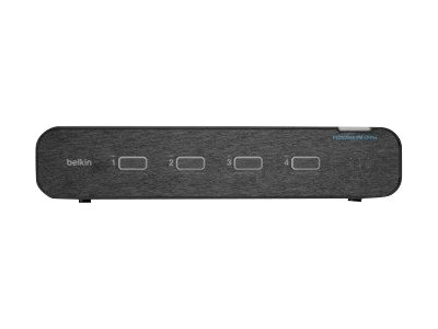 Belkin F1DN204KVM-UNN4 commutateur �cran, clavier et souris Grille de montage Noir