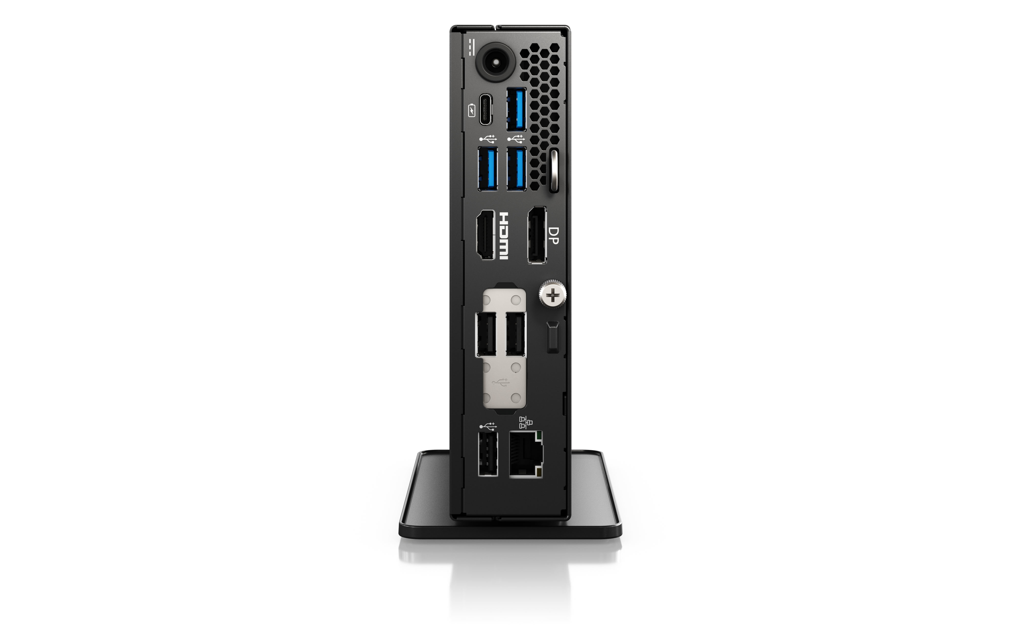 Fujitsu ESPRIMO G6012 - Ultra kompakter Mini-PC - Core i5 12400T / 1.8 GHz - RAM 16 GB - SSD 512 GB - UHD Graphics 730 - GigE, Bluetooth 5.2, 802.11ax (Wi-Fi 6E)