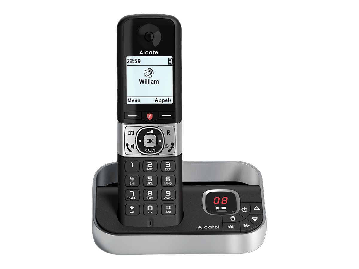 Alcatel F890 Voice - Schnurlostelefon - Anrufbeantworter mit Rufnummernanzeige