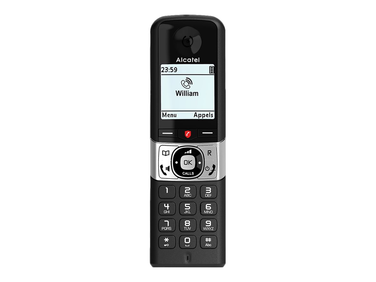 Alcatel F890 Voice - Schnurlostelefon - Anrufbeantworter mit Rufnummernanzeige