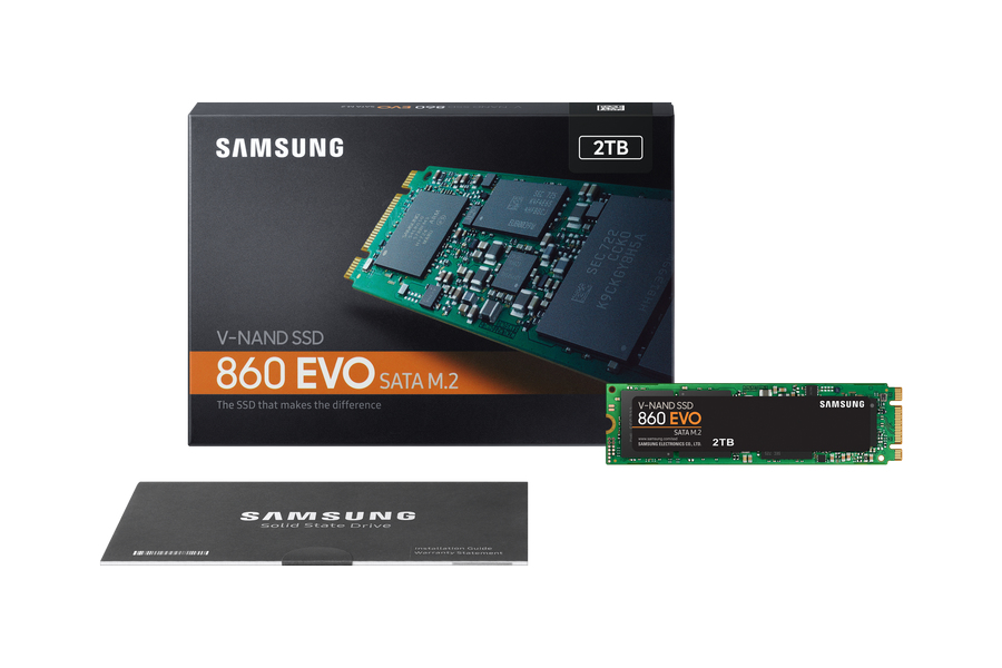 Samsung 860 EVO M.2 2 TB Serial ATA III V-NAND MLC