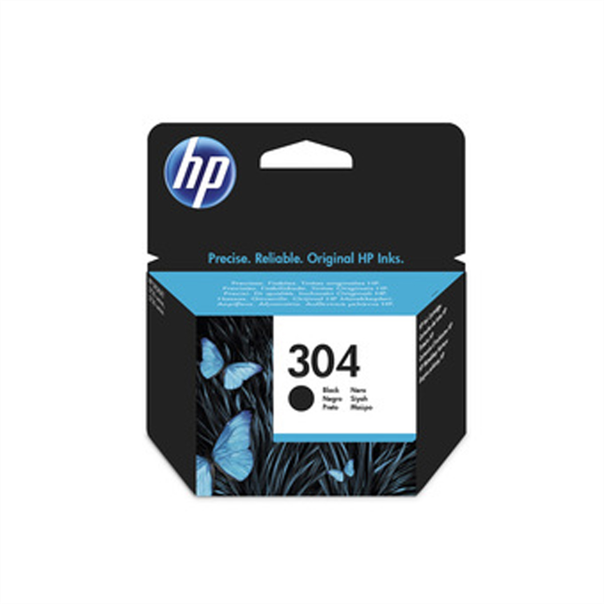 HP N9K06AE#UUS  HP 304 Black Original Ink Cartridge