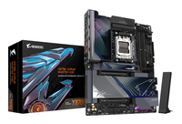 GIGABYTE X870E AORUS MASTER X3D Carte M�re - Prend en charge les processeurs AMD Ryzen 9000, VRM num�rique 18+2+2 phases, jusqu � 9000MHz DDR5 (O.C.), 2xPCIe 5.0 + 3xPCIe 4.0, Wi-Fi 7, LAN 10GbE, USB 4
