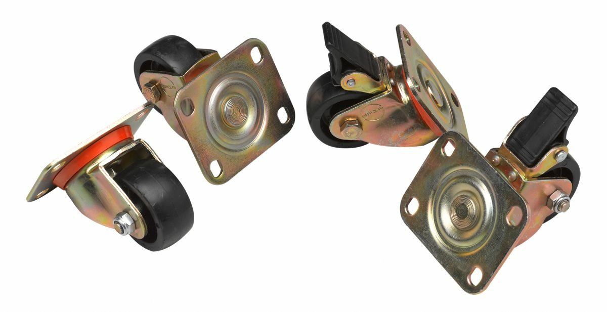 Equip EZW-2 4xRder fr Serverschrnke 75mm gold