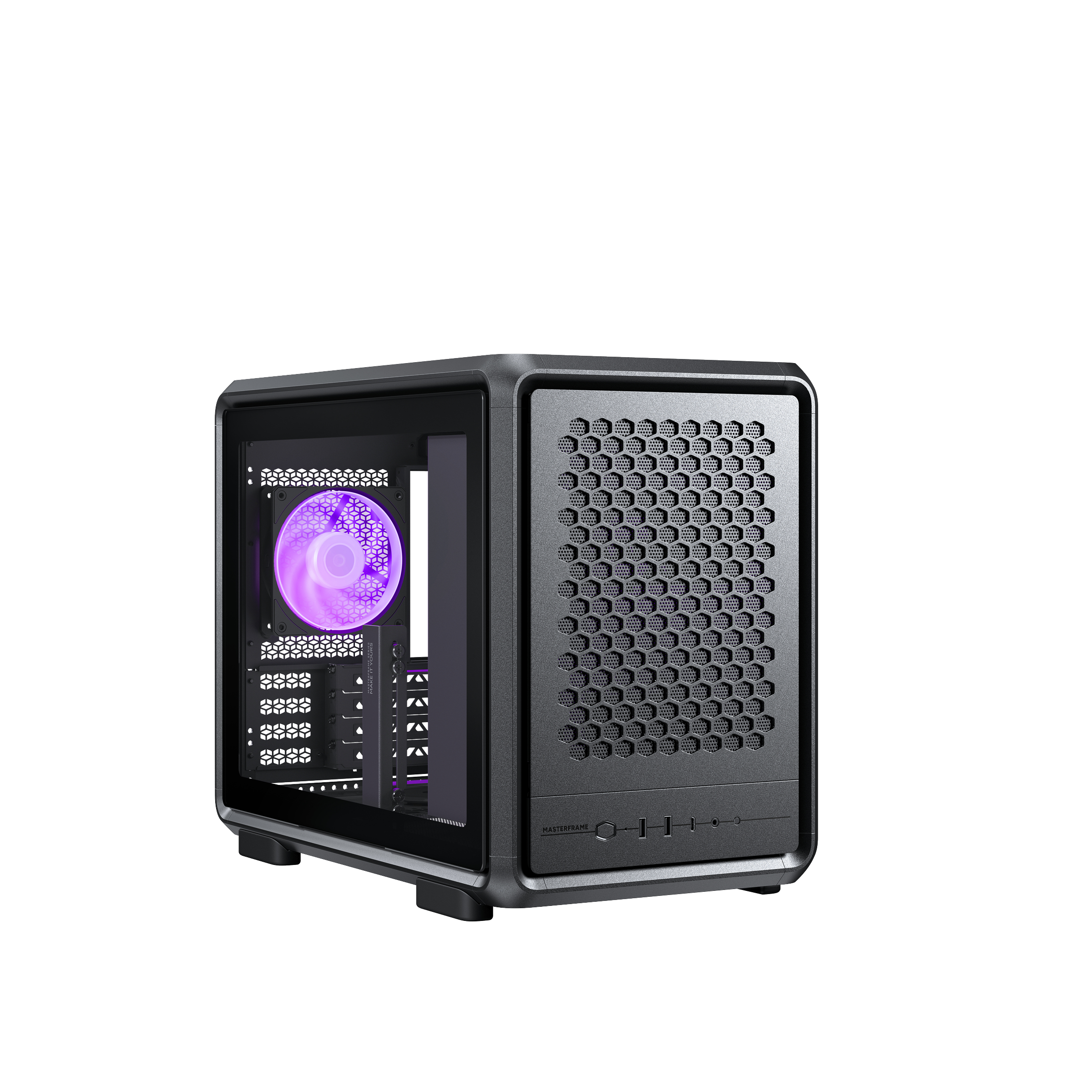 Cooler Master MasterFrame 400 Mesh Black - Midi/Minitower - ATX
