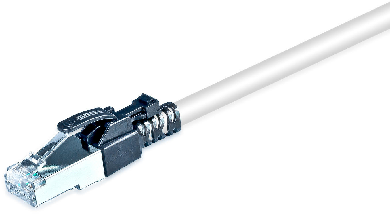 Wirewin PKW-SL-SFTP-KAT6A 1.5 SW c�ble de r�seau Noir, Gris 1,5 m Cat6a S/FTP (S-STP) Rond