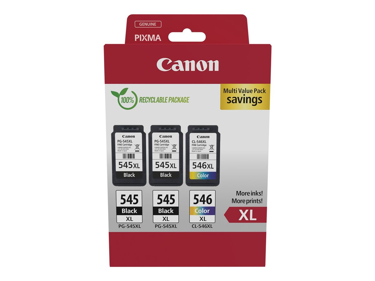 Canon PG-545XLx2/CL-546XL Ink Cartridge