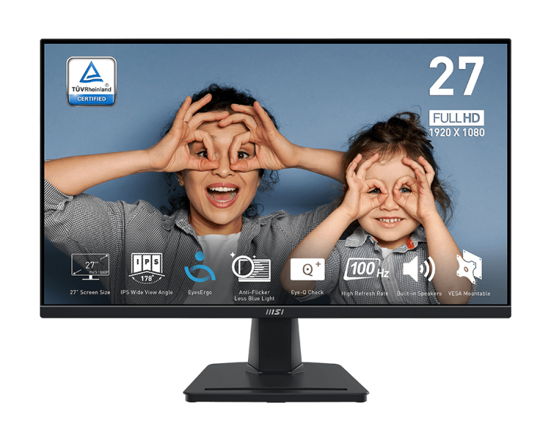 MSI Pro Mp275Qde Monitor 27 - Flachbildschirm (TFT/LCD) - 68,6 cm
