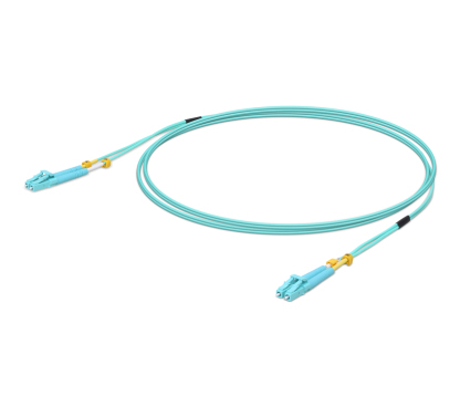 Ubiquiti Networks UniFi ODN 0.5m cable de fibra optica 0,5 m LC OM3 Color aguamarina