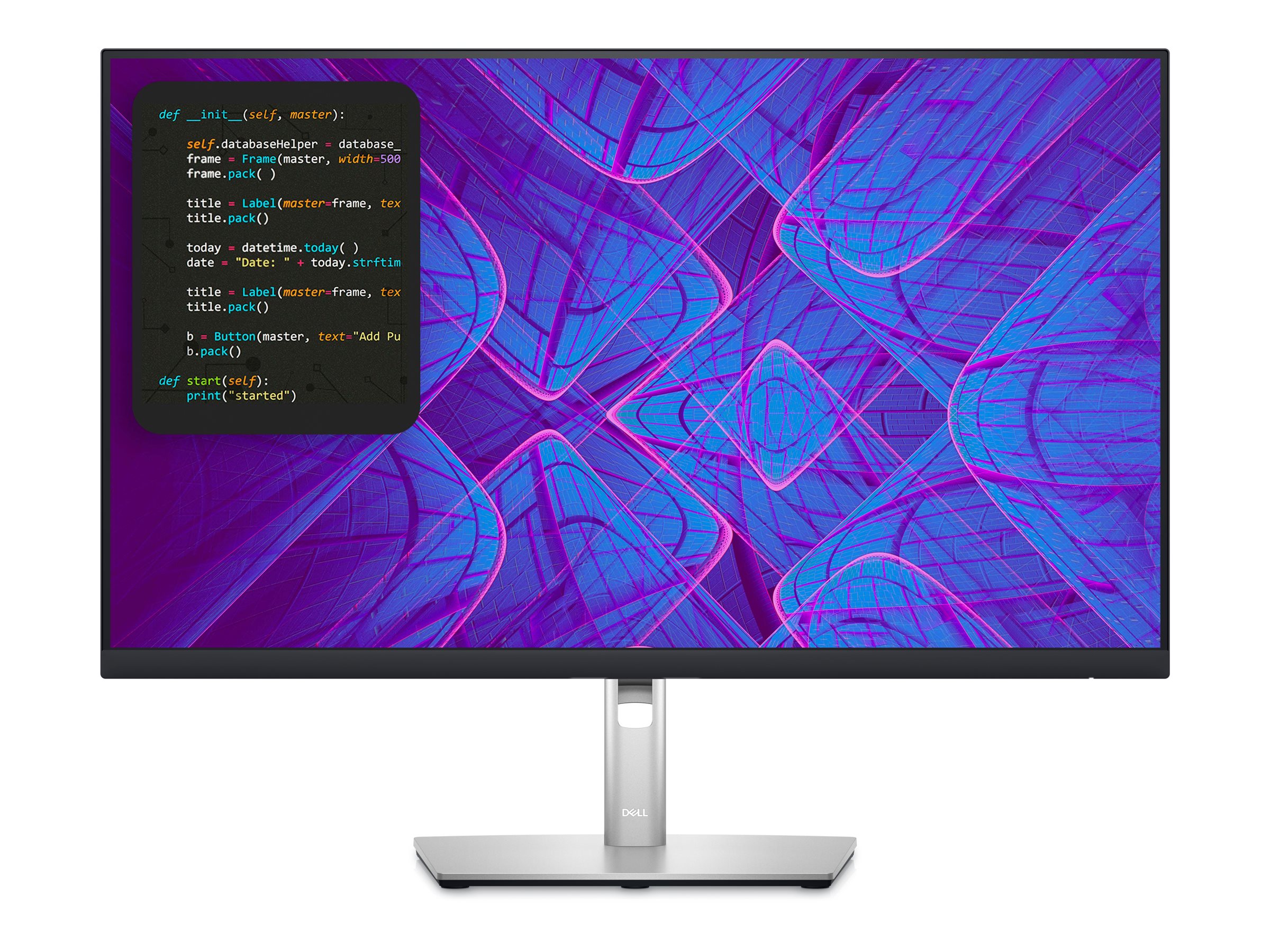 DELL P Series P2723QE �cran plat de PC 68,6 cm (27) 3840 x 2160 pixels 4K Ultra HD LCD Noir, Argent