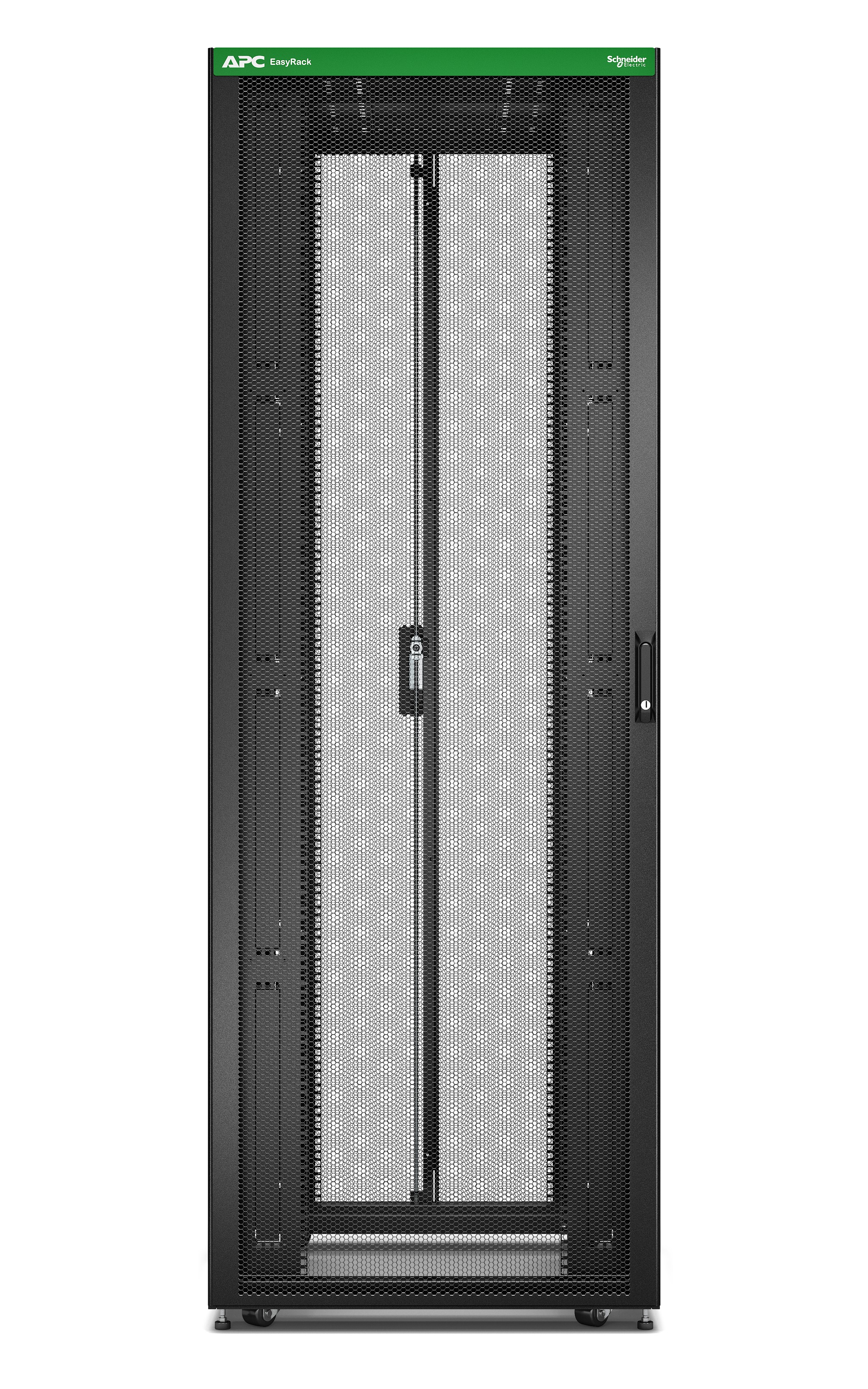 APC Easy Rack - Schrank Netzwerkschrank - Schwarz - 48U - 48.3 cm (19)