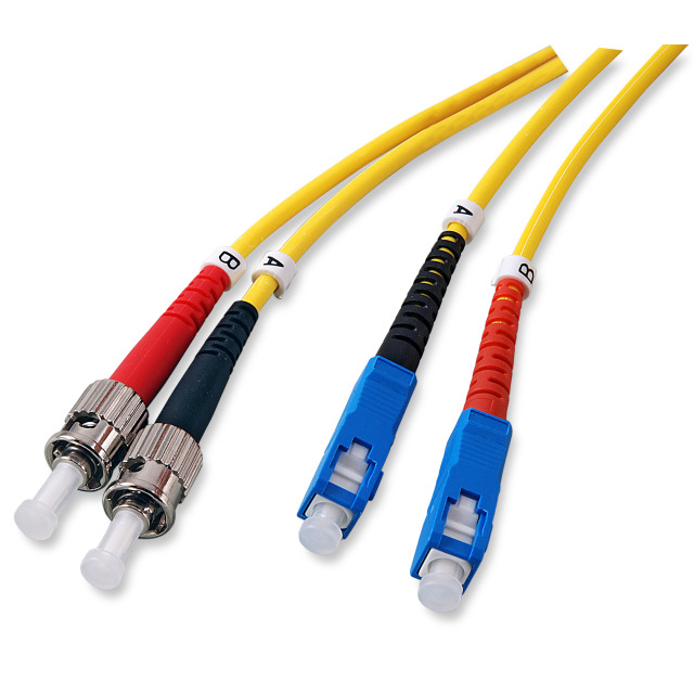 EFB Elektronik O2073.2 fibre optic cable 2 m SC ST OS2 Yellow