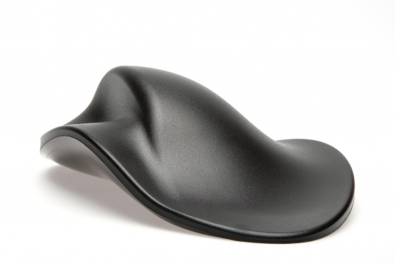 Bakker Elkhuizen HandShoeMouse Large - Maus - Fr Rechtshnder - optisch - 3 Tasten - kabellos - kabelloser Empfnger (USB)