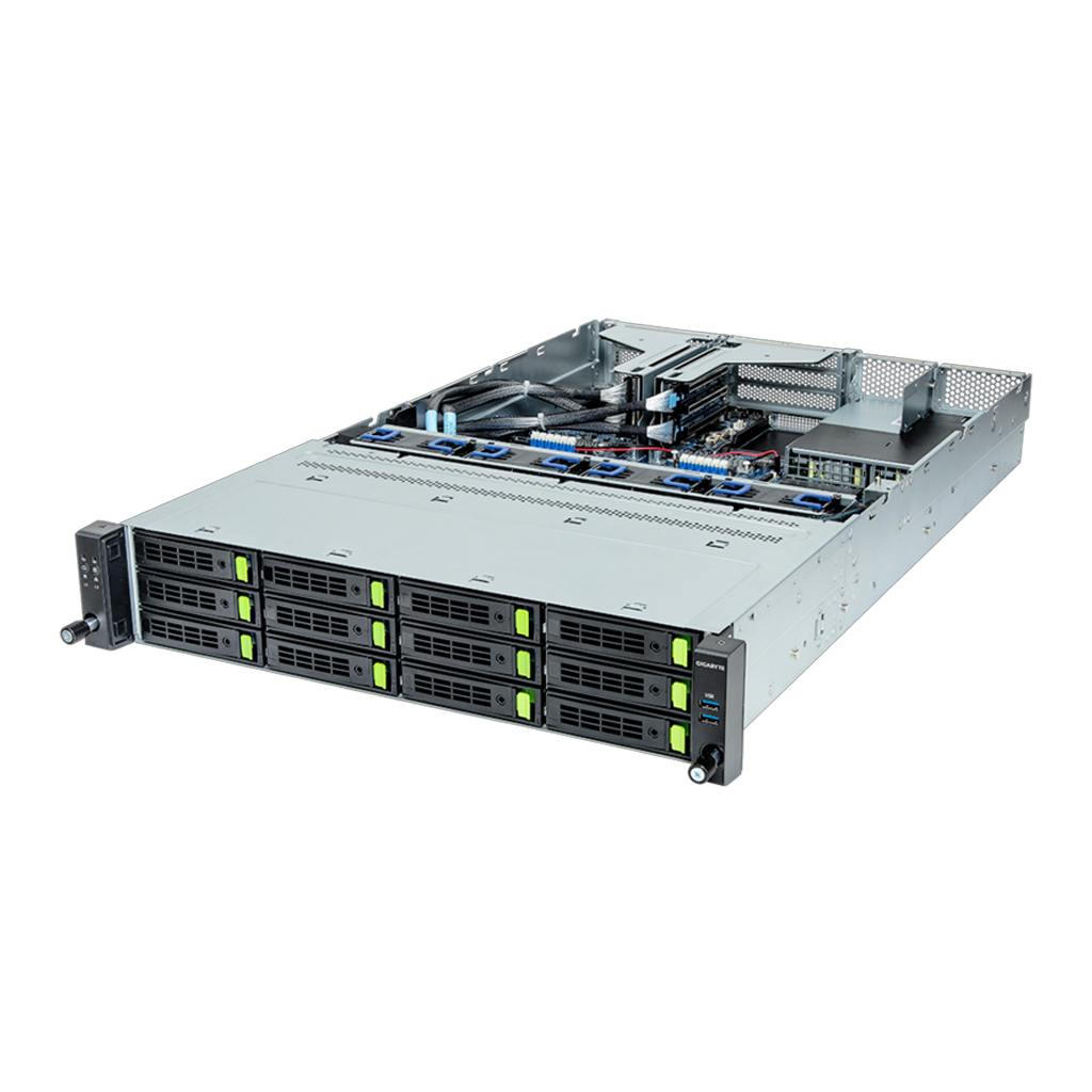 Gigabyte R263-Z30-ABH1 Rack Server Single Sockel SP5 - - AMD EPYC - Server - AMD EPYC