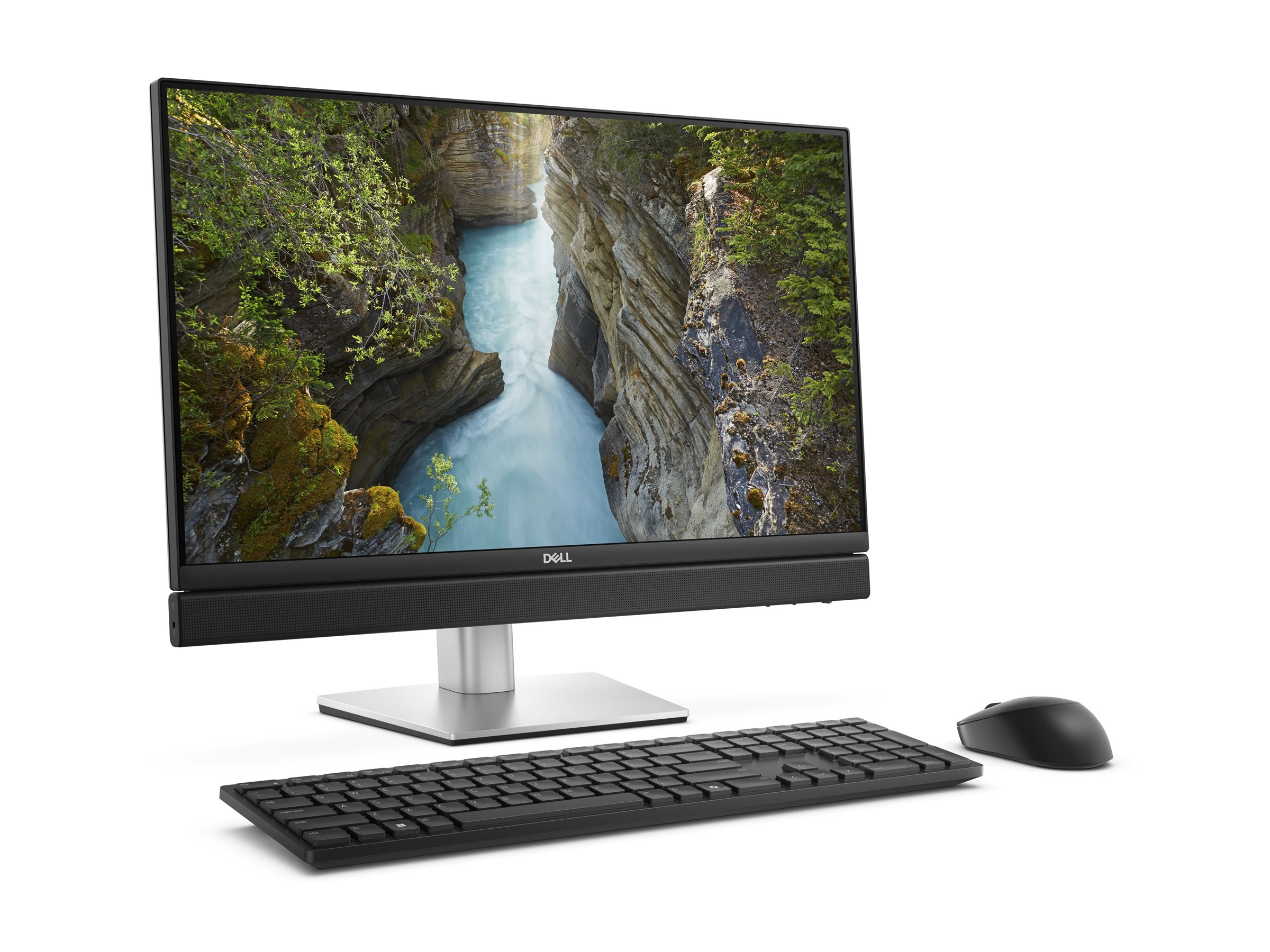 DELL Pro QB24250 Intel Core Ultra 7 265 61 cm (24) 1920 x 1080 Pixel PC All-in-one 16 GB DDR5-SDRAM 512 GB SSD Windows 11 Pro Wi-Fi 6E (802.11ax) Nero, Argento