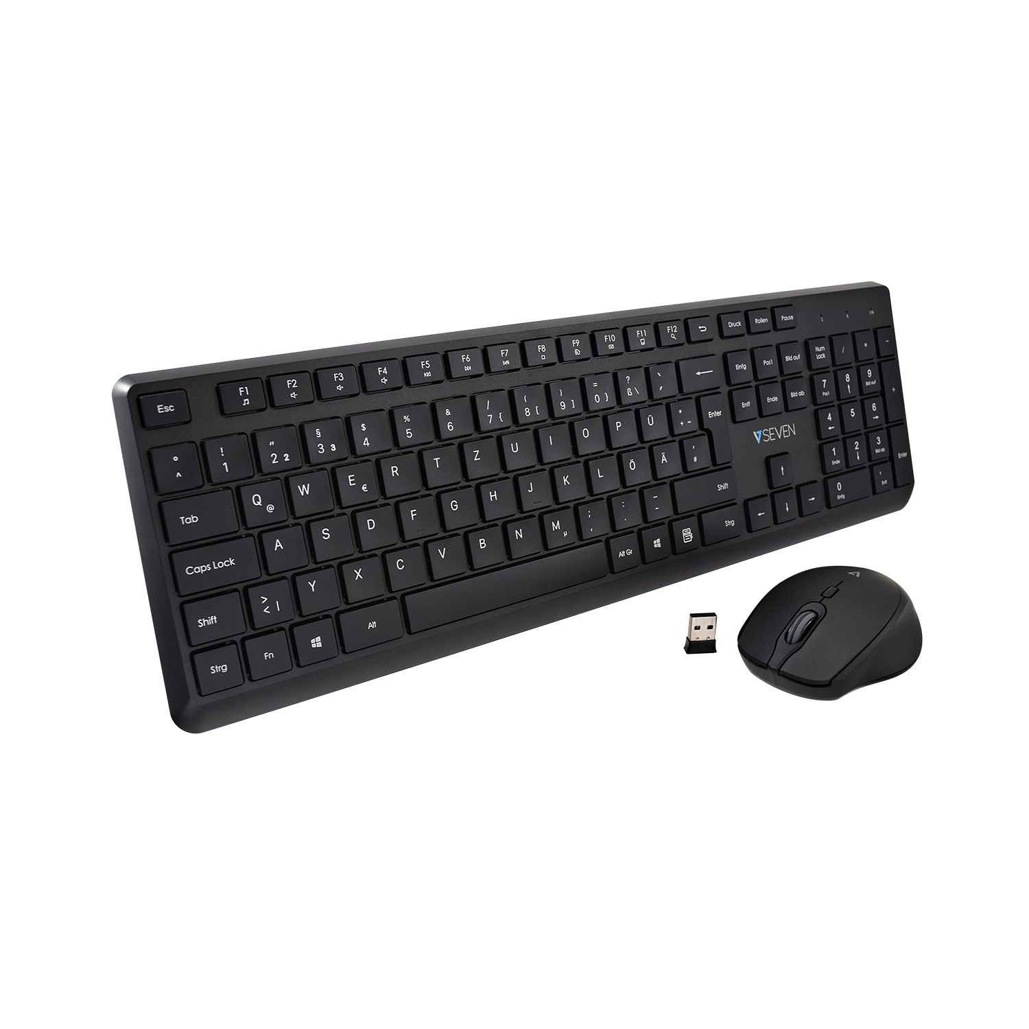 V7 PRO WIRELESS KEYBOARD MOUSE DE - Tastatur - QWERTZ
