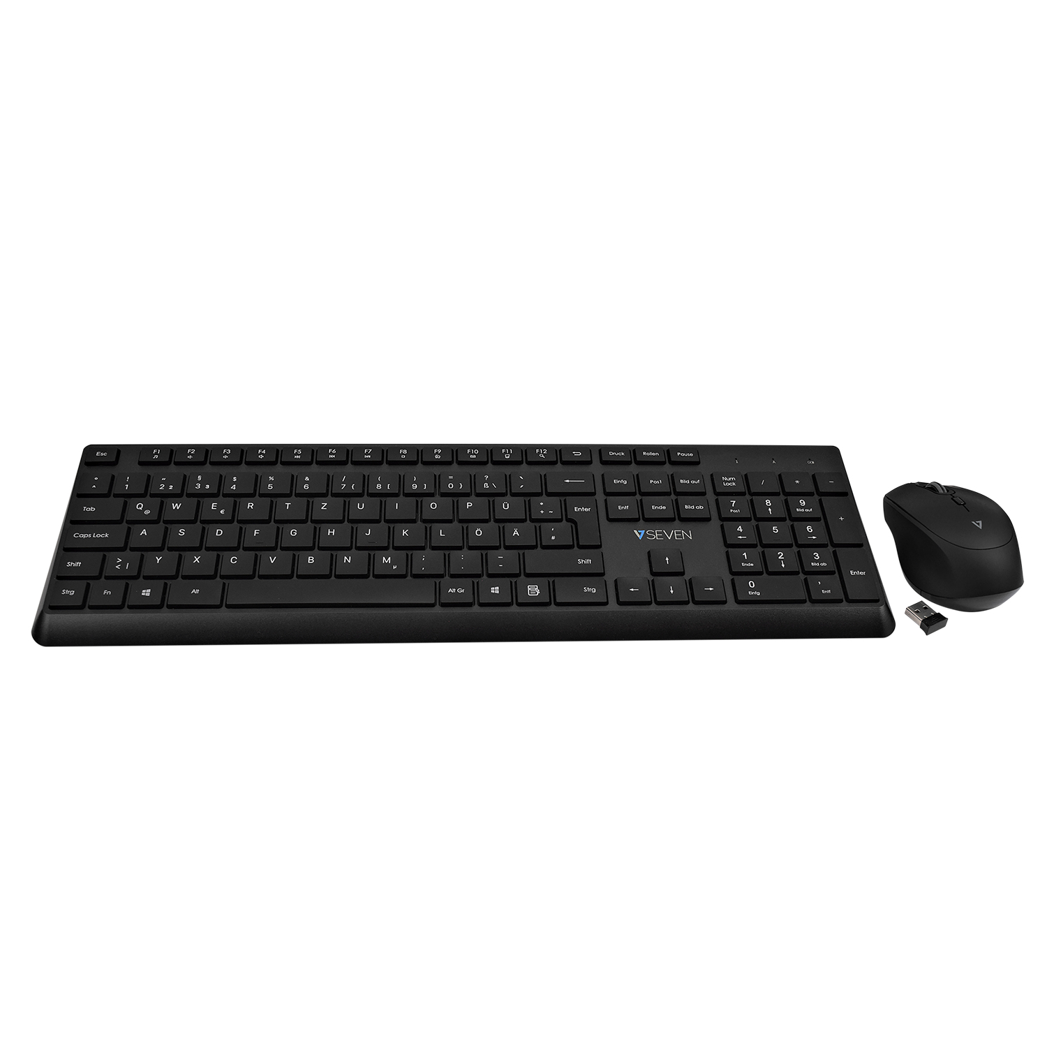 V7 PRO WIRELESS KEYBOARD MOUSE DE - Tastatur - QWERTZ