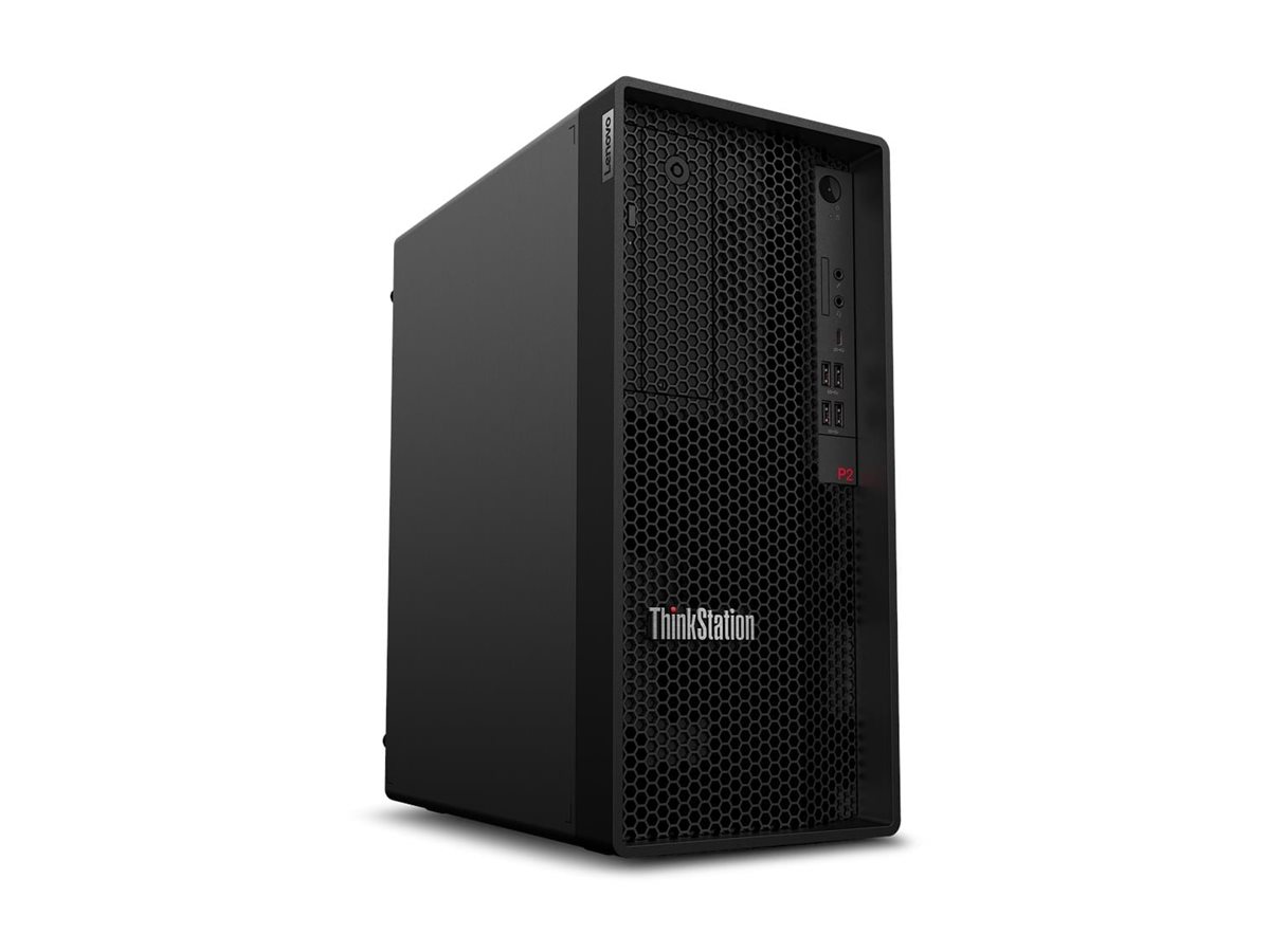 Lenovo ThinkStation P2 Tower Gen 2 Intel Core Ultra 9 285K 64 Go DDR5-SDRAM 1 To SSD NVIDIA GeForce RTX 5070 Windows 11 Pro Station de travail