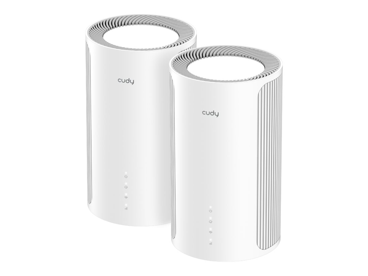 Cudy M11000 Tri-band (2.4 GHz / 5 GHz / 6 GHz) Wi-Fi 7 (802.11be) White 4 Internal