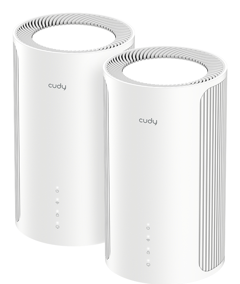 Cudy M11000 Tri-band (2.4 GHz / 5 GHz / 6 GHz) Wi-Fi 7 (802.11be) White 4 Internal
