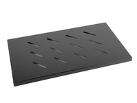 Lanberg AK-1002-B - Regalboden - Schwarz - 120 kg - 1U - 48,3 cm (19 Zoll) - 465 mm