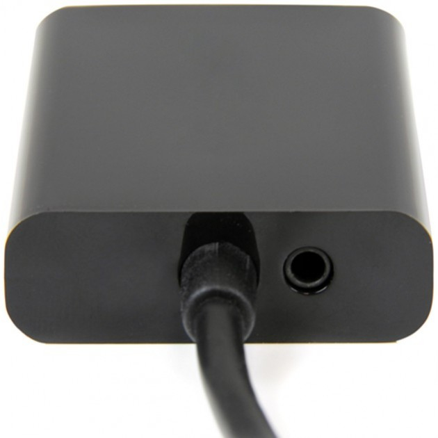 Techly Videokonverter - HDMI - VGA - Schwarz