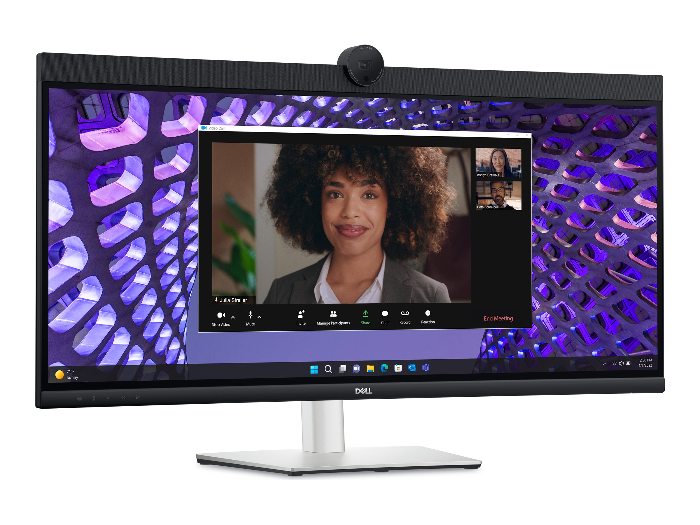 Dell P3424WEB - LED-Monitor - gebogen - 86.4 cm (34)