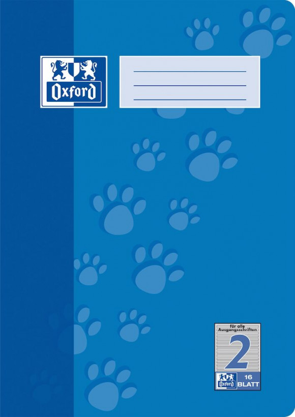 Oxford 100050401 cuaderno y block A4 Azul
