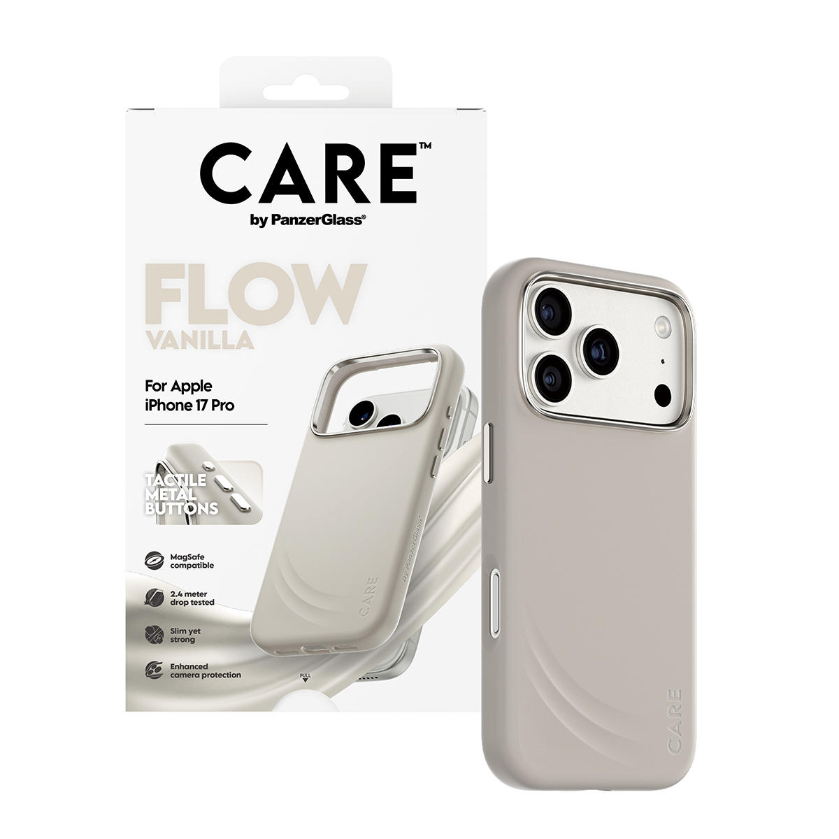 PanzerGlass CARE by PanzerGlass Flow - Schutzabdeckung f�r Mobiltelefon