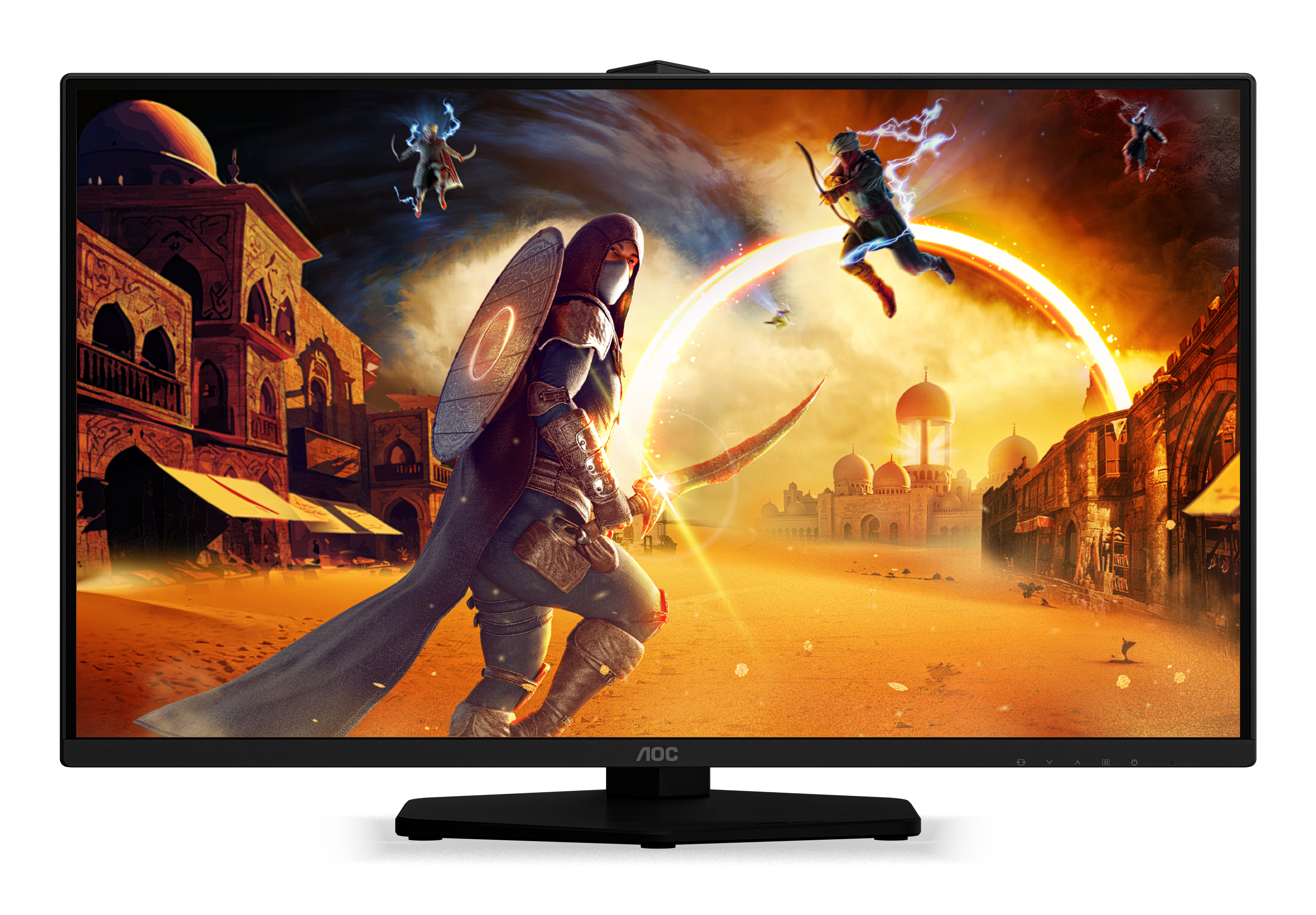 AOC G4 25G4KUR pantalla para PC 62,2 cm (24.5) 1920 x 1080 Pixeles Full HD LED Negro, Rojo
